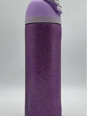 Owala Purple Glitter Stainless Water Bottle